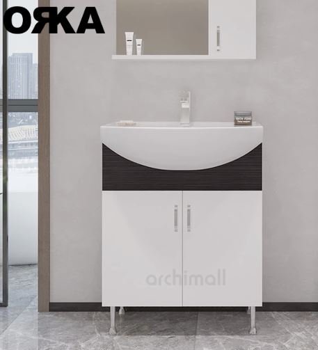 Orka Duru 55 cm Ayaklı Banyo Dolabı