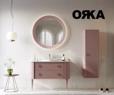 Orka Felice 120 cm Asma Banyo Dolabı